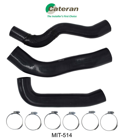 MITSUBISHI TRITON MN 4D56-T 2.5L 4CYL UTE AWD 09 TO 15 - INTERCOOLER HOSE KIT