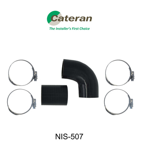NISSAN NAVARA D22 YD25DD-TI 2.5L 4cyl UTE ALL 06 to 12 - INTERCOOLER HOSE KIT