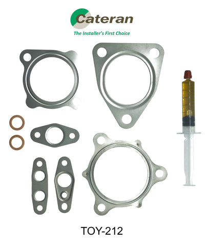 TOYOTA HI ACE H200 Series 1KD-FTV 3.0L 4cyl VAN ALL TURBO GASKET KIT