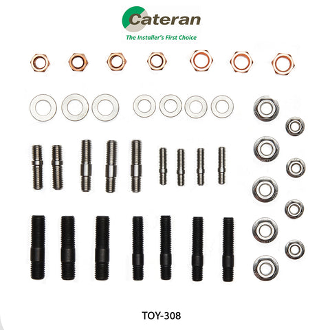 TOYOTA PRADO 90,120 - 96/06 HILUX 165 - 00/05 FASTENER KIT